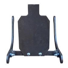 7x12 IDPA/IPSC - 3/8" AR500 Hardened Steel Rocking Ground Shooting Target Stand