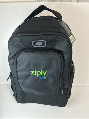 Ogio Street Metro Tech Specs Laptop 17   Backpack Ziply Fiber Logo Black New