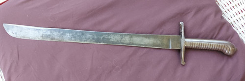 Rare Iron-Hilted Württemberg M1827 / M1829 Faschinenmesser Short Sword -marked