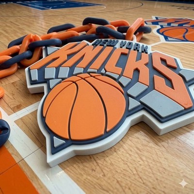 3D New York Knicks Oversized Necklace, Hype Chain