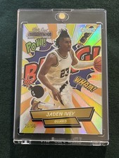 Jaden Ivey Comix 2022 Wildcard Allumination Bang /50 #MCC-9 Purdue Bulls RC