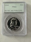 1961 Franklin Half Dollar 50c PCGS PR66 PF66 - OGH Rattler, 925