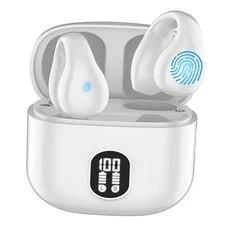 AI Language Translation Earbuds,Real Time 3-in-1 Translator Earbuds Milky White