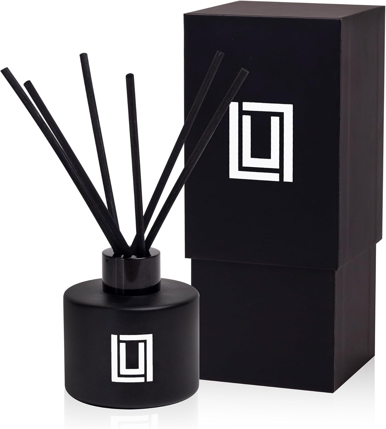 Reed Diffuser Set Balsam & Cedarwood 6 Reed Sticks Scent Diffuser Bedroom-image