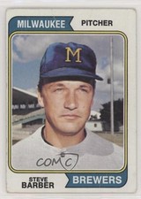 1974 Topps Steve Barber #631 0w6