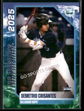 2025 Northwest  Top Prospects NWL Demetrio Crisantes RC Rookie Diamondbacks