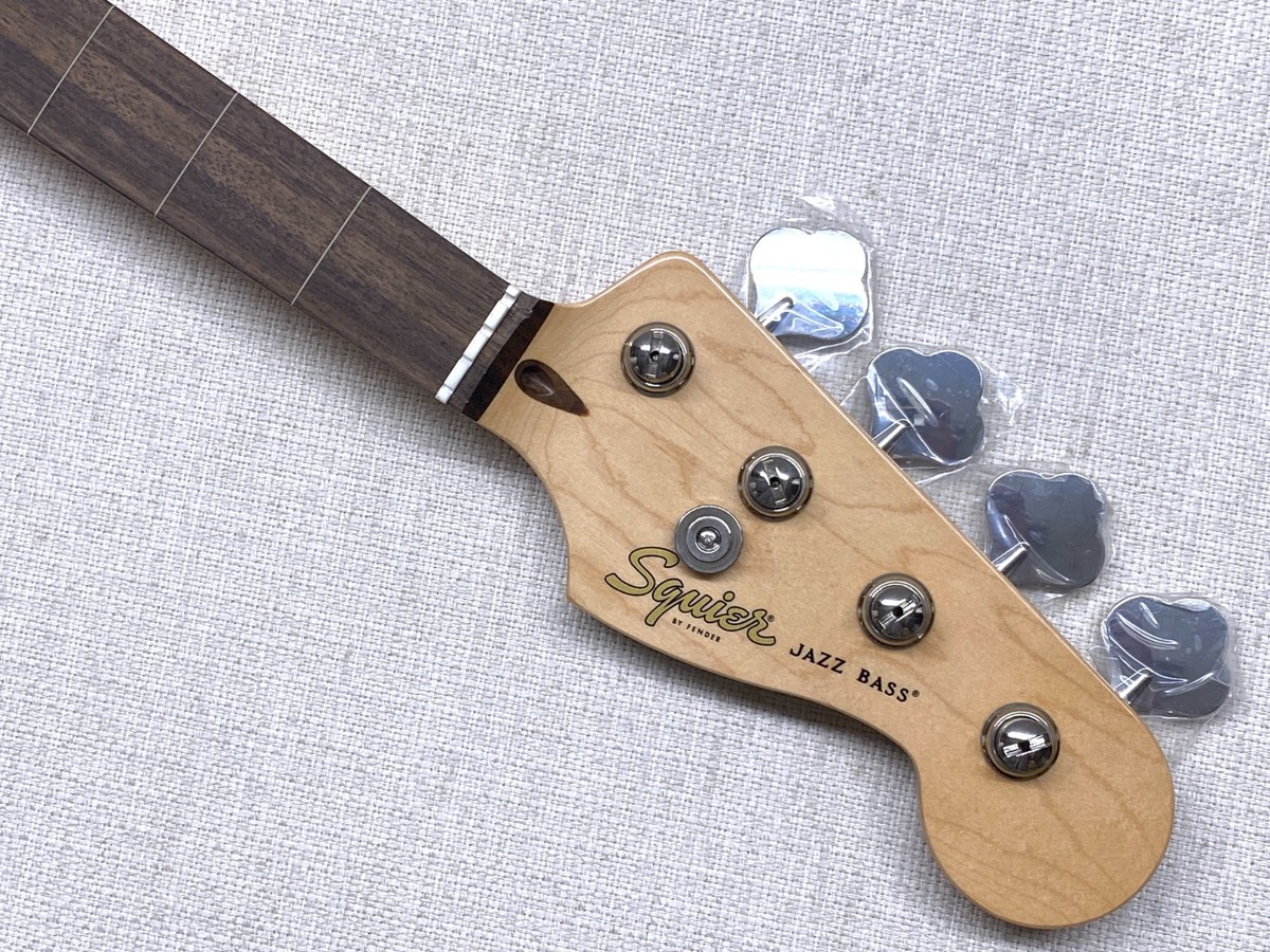 FRETLESS Genuine Fender Squier Jazz J BASS Vintage Tint NECK