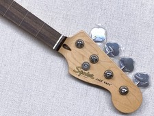 Chitarra FRETLESS originale Fender Squier Jazz J BASS vintage tinta COLLO Classic Vibe