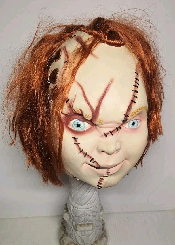 Halloween CURSE OF CHUCKY - SCARRED CHUCKY Latex Mask TOTS Officially Licensed - Image 4 of 4