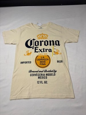 CORONA EXTRA IMPORTED BEER UNISEX ADULT GRAPHIC T SHIRT Small NWT