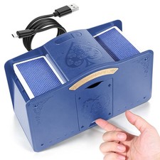 Mélangeur de cartes automatique de casino 4 jeux de cartes pour blackjack, UNO, poker cadeaux