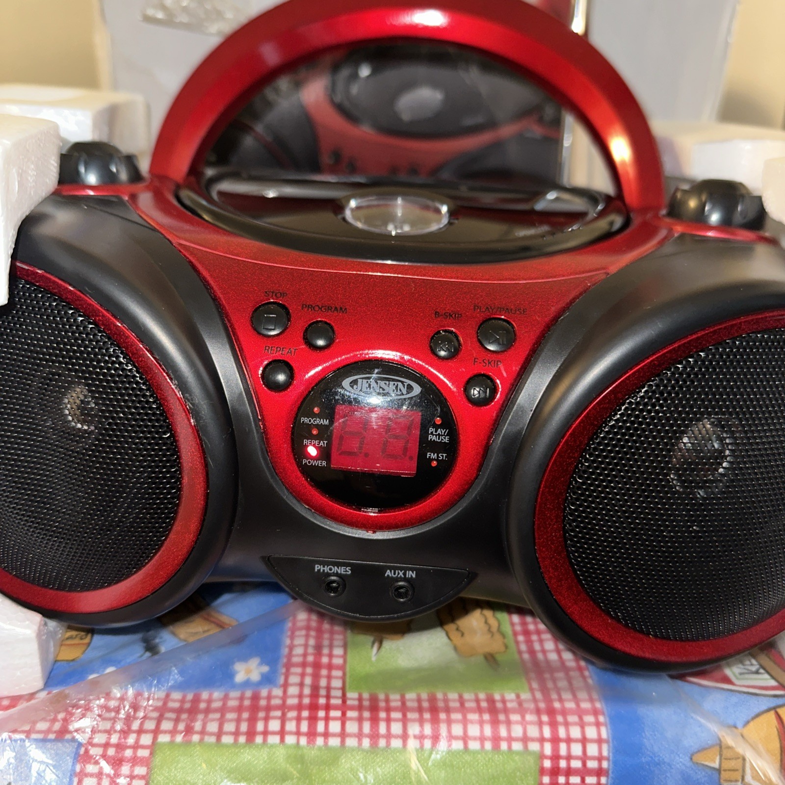 Sport Stereo - Am/fm Radio (red/black)