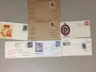 Seven CORONATION 1953 and ROYAL VISIT QE fdc