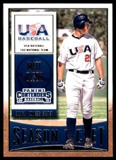 Matt Olson 2015 Panini Contenders #34 MLB READ FREE SHIPPING AutographDen