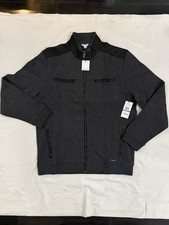 Calvin Klein Leather trim Jacket Size XL SALE 49.99