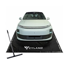 Garage Floor Mat 8'6" x 20' Heavy-Duty Waterproof, Non-Slip PVC Parking Mat, ...