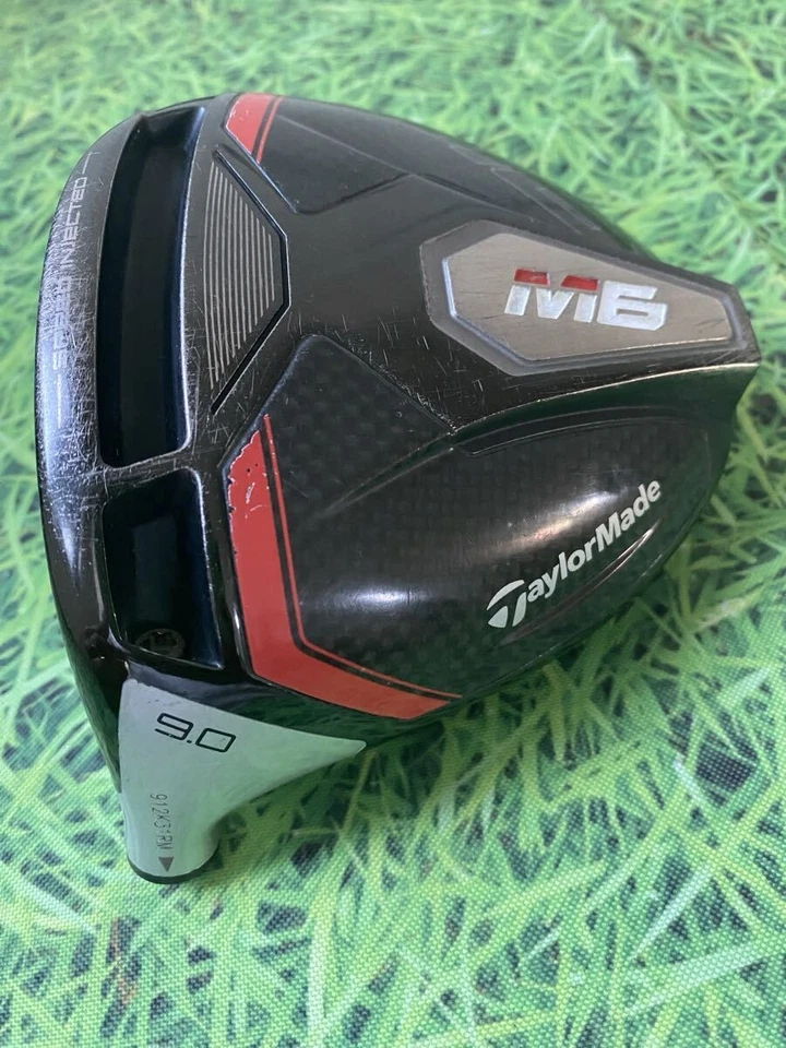 [ Excellent ]Taylormade M6 9.0 degree driver head only left-handed w/Cover #62 - Image 3 of 4