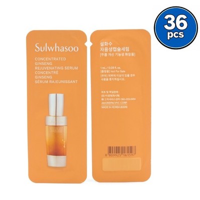 Sulwhasoo Concentrated Ginseng Rejuvenating Serum 1ml x 36pcs Lifting K-Beauty