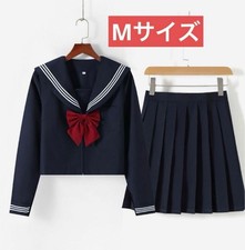 Nuova divisa marinaio liceo donna cosplay manica lunga camicia gonna papillon 3