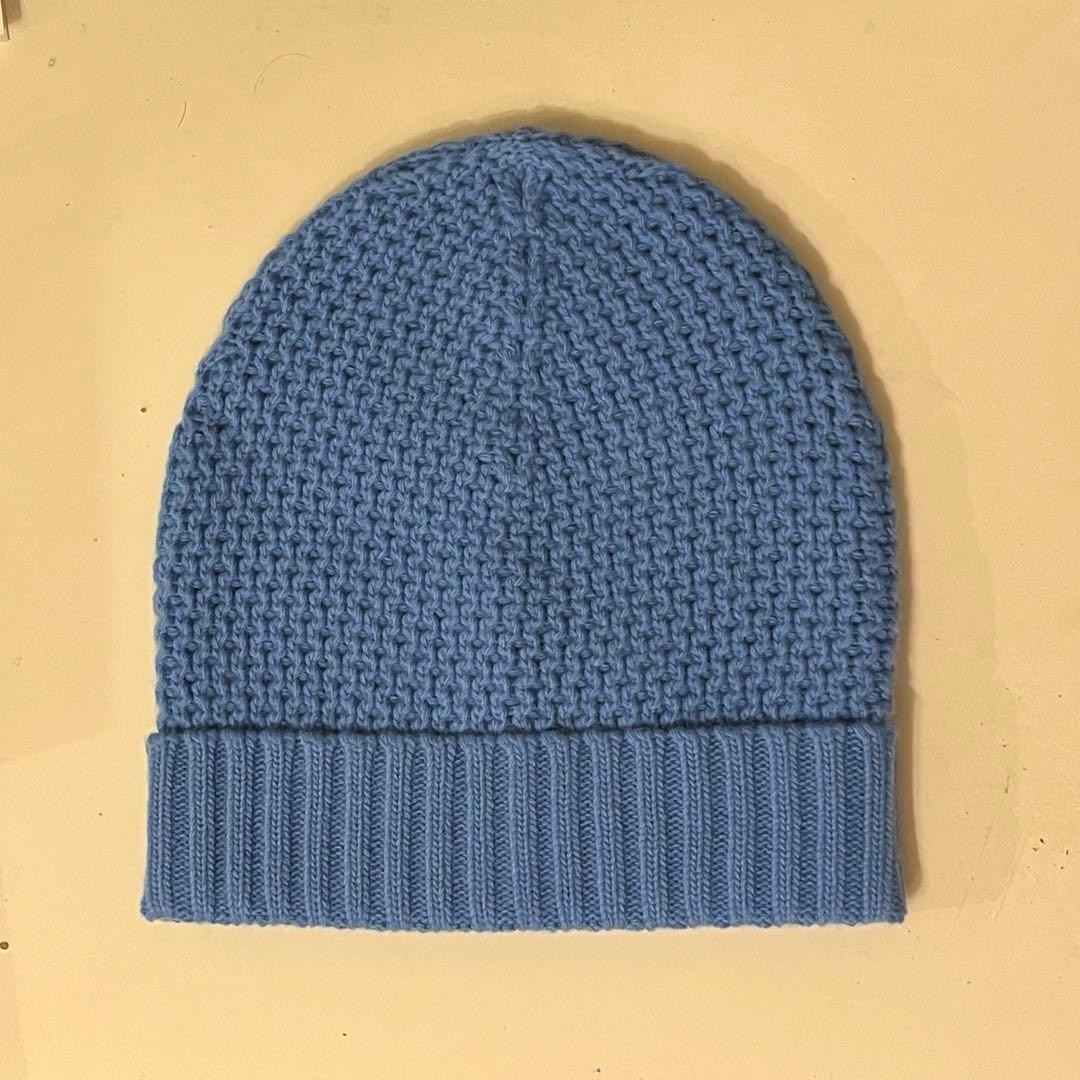 Prada Knit Hat Blue Ladies thumbnail 2