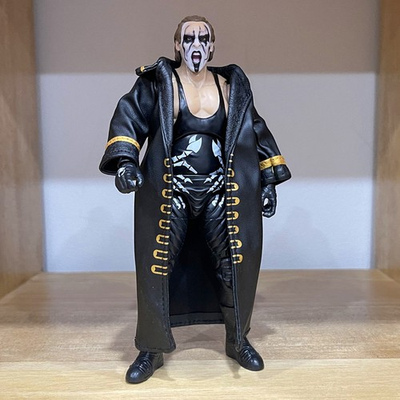#ad Walmart Exclusive AEW Supreme Sting Wrestling Action Figure Toy WWE Figurines AU $54.50