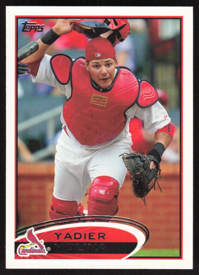 2012 Topps Yadier Molina #174 St. Louis Cardinals