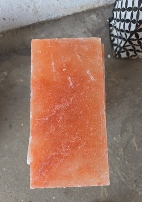 18Stück Salzziegel Top Qualität 20x10x2,5cm Himalaya Salzfliesen Sauna