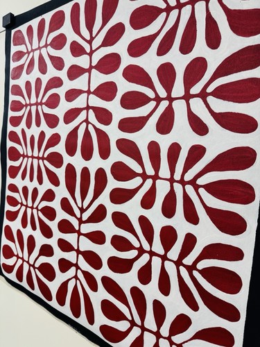 Debra McDonald đŸ’•đŸ’•Aboriginal Art 98cm X 93cm COA Supplied DM7S-C - Picture 5 of 11