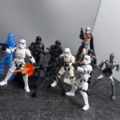 Blokees STAR WARS Mandalorian Galaxy Ver 03 Assembly Model Kits Collectible