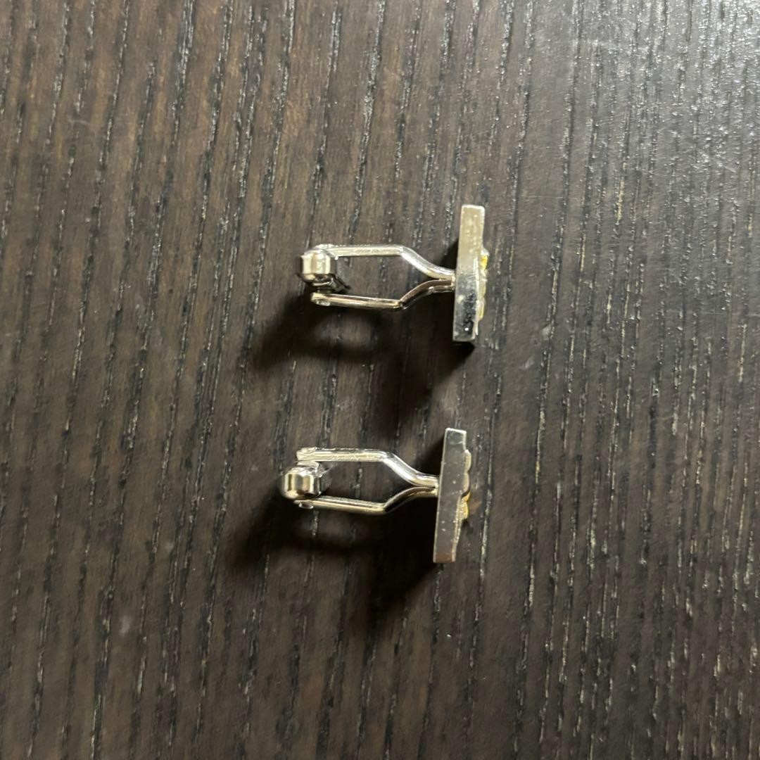 Givenchy Logo Cufflinks Button Classic Retro Chri… - image 3