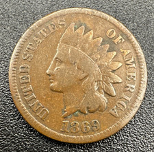 1869 Indian Head Cent
