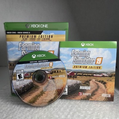 Farming Simulator 19: Premium Edition Microsoft Xbox 1 One Complete CIB Tested 