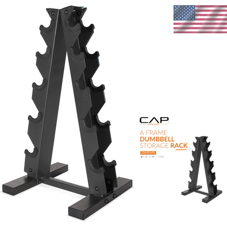 CAP Barbell A-Frame Dumbbell Weight Rack | Color Series