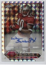 2023 Composite Topps Chrome Geometric Refractor William Floyd #TCA-WF Auto 1se8