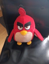 Angry Birds 12" Plush Red Bird From Toy Factory