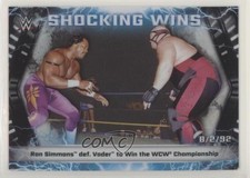 2020 Topps Chrome WWE Shocking Wins Faarooq Ron Simmons #SW-1 HOF xm5