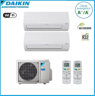 DAIKIN 2AMXF40A+ATXF25G+ATXF35G Dual Klimaanlage 9000+12000 WIFI 9+12 A++A+