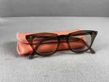 RARE 50s Bausch N Lomb Vintage Horn Rim Glasses Frames RPLZ87 5 3/4