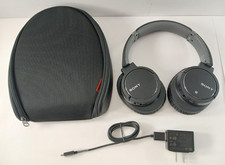 Sony MDR-ZX770BN Wireless Noise-Canceling Bluetooth Headphones  Case  Charger 
