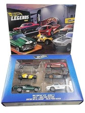 Hot Wheels Silver Series Legends 2025 Tour 6 Car Set GTO Mustang JPY78 New
