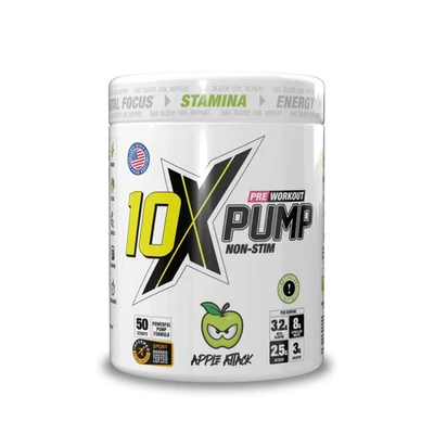 INSIGHT SUPPS LTD 10X Pump Non Stim Pre-Workout