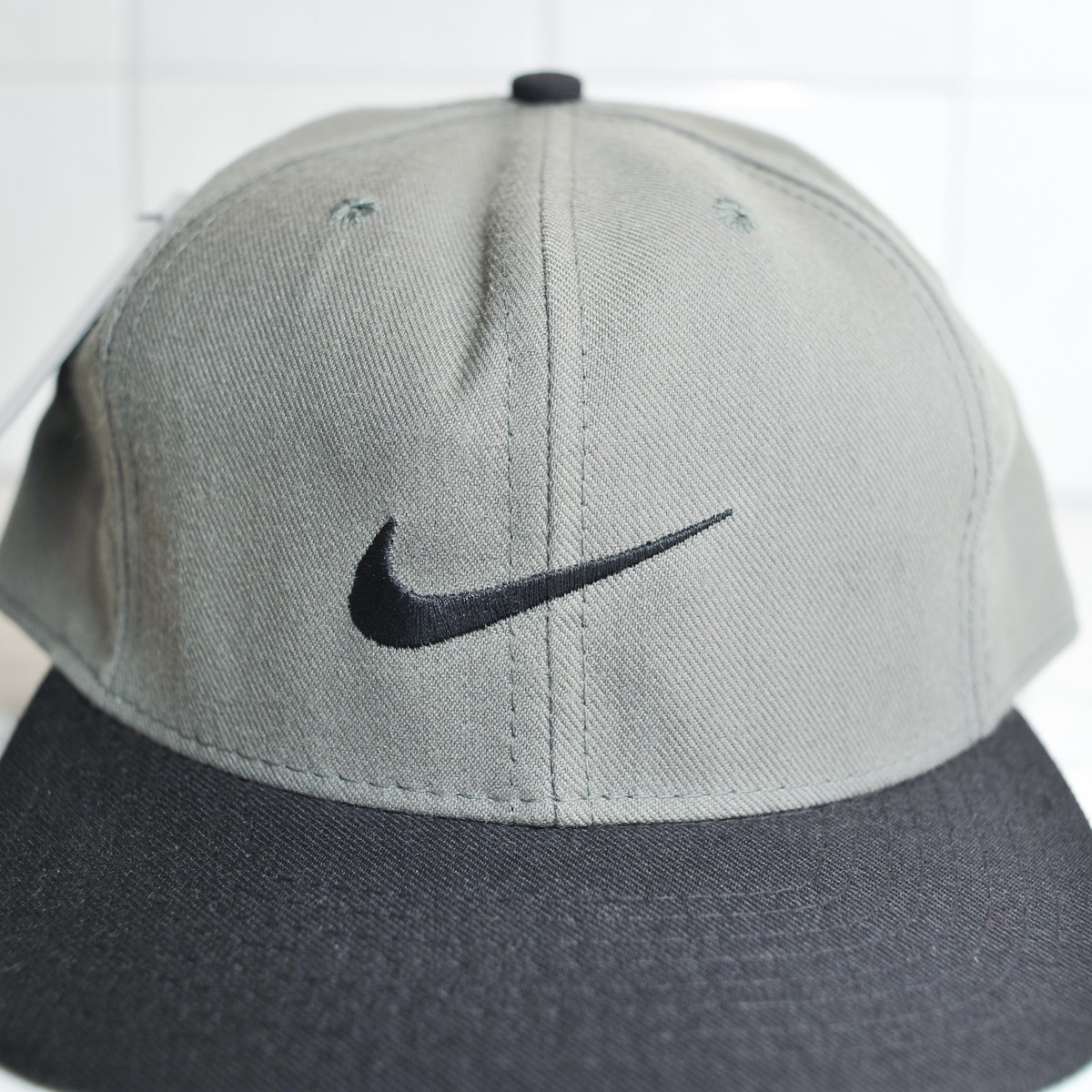 Vintage Nike Golf Hat | 1997 Tiger Woods Era | NWT Fitted 7 ¼ Gray