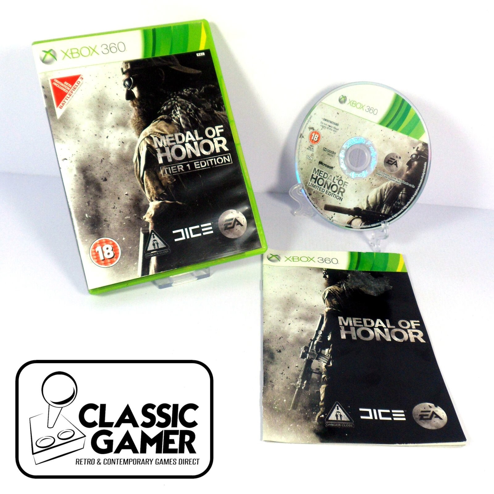 Medal of Honor - Tier 1 Edition (Xbox 360) *NEAR MINT*