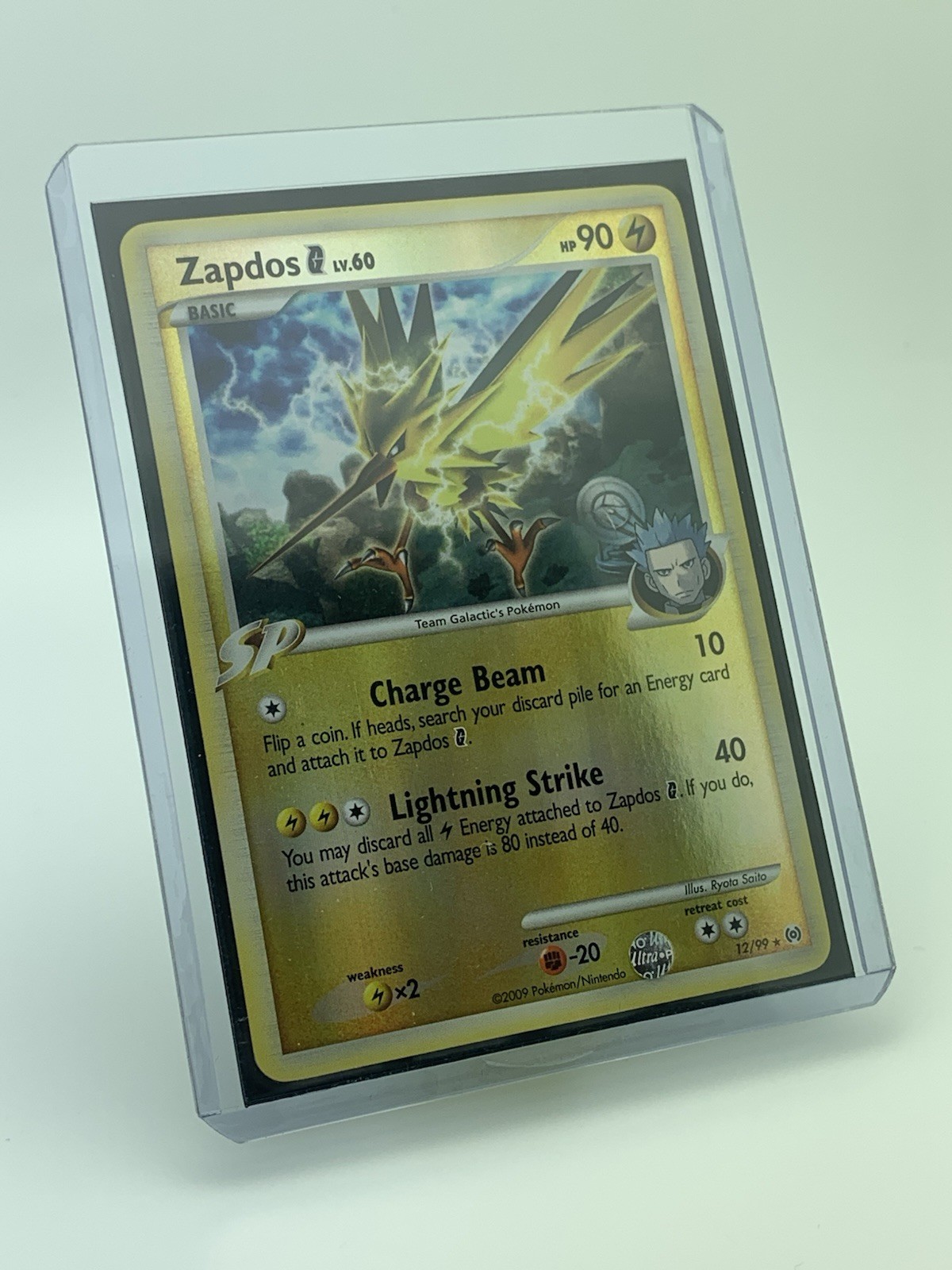 Pokémon TCG • Zapdos G • Platinum Arceus 12/99 • LP/NM Reverse Holo