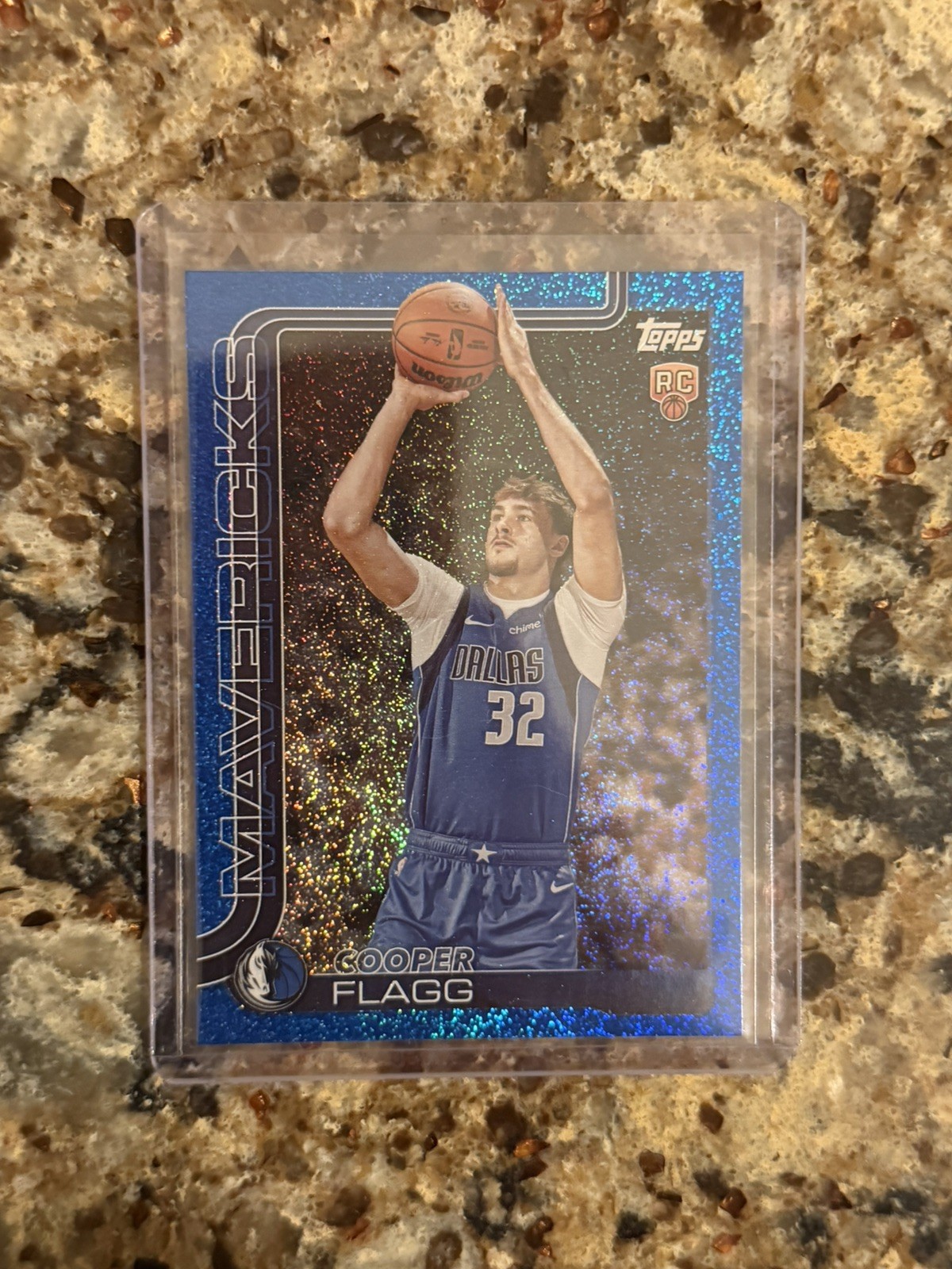 2025-26 Topps - Cooper Flagg #201 Blue Sandglitter (RC)