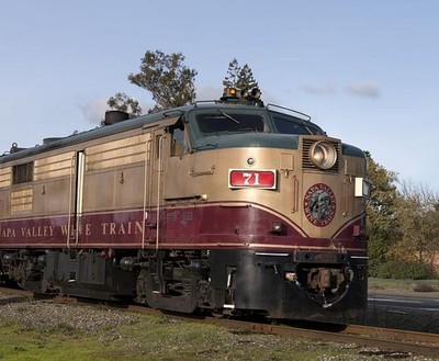 Photo:The Napa County wine train
