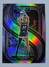 2025 Panini Select WNBA Kiki Iriafen - Premier Level Silver Prizm #102 RC