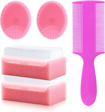 Cradle Cap Brush for Babies, 5Pcs Cradle Cap Treatment Set with Soft Bristle Bru