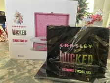      Crosley x Wicked: For Good Cruiser Plus Record Player Pink Limited Edition