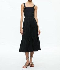 Alice + Olivia Saige Midi Dress Black